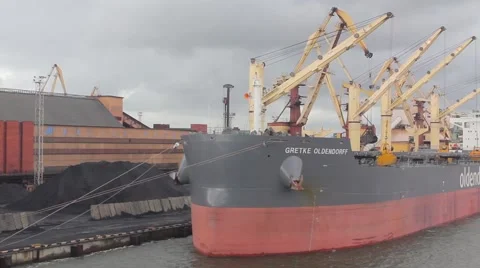 Cargo ship Stock Footage 53318994