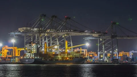 Cargo ship Stock Footage 104360684