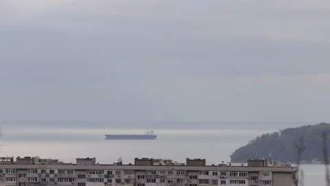 Cargo Ship Stock Footage 145880632