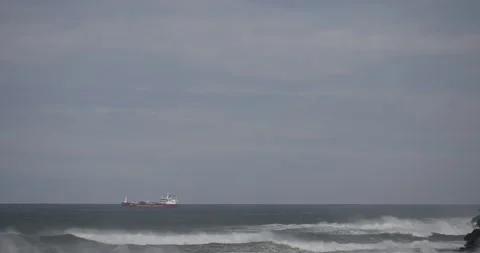 Cargo ship Stock Footage 260463686