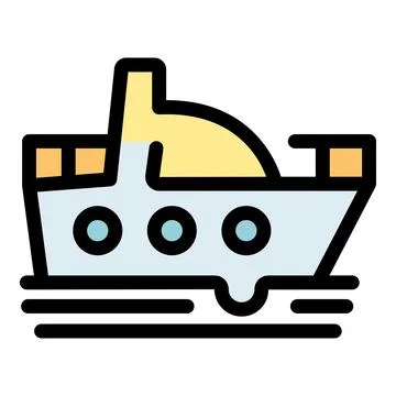 Cargo ship navigating calm waters, a symbol of maritime logistics 스톡 일러스트