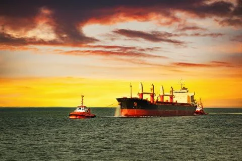 Cargo ship Stock Photos