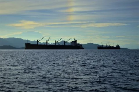 The cargo ship Stock Photos