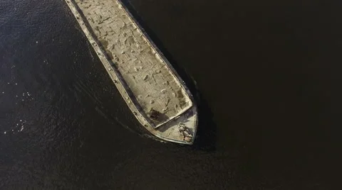 Cargo Ship With Sand Stock-Footage 64068013