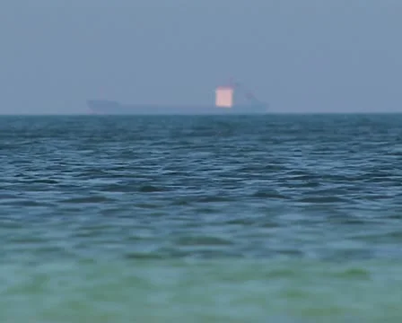 Cargo ship at sea. #08 Stock Footage 10838979