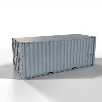 Cargo Shipping Container Loaded with Pallets and Cardboard Boxes for Logist.. Stock Illustration