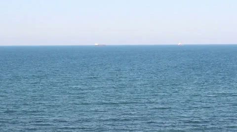 Cargo ships in the ocean 動画素材 26107901