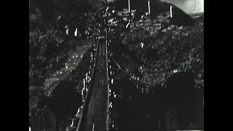 Cargo Slide 1937 Stock Footage 144419260