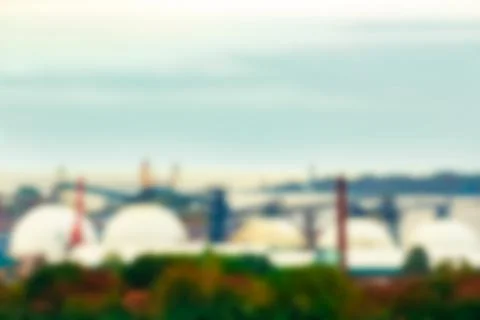 Cargo terminal - blurred image 스톡 사진