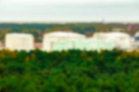 Cargo terminal - blurred image Stockfoto's