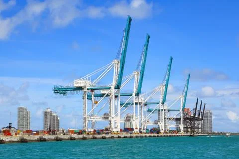 Cargo terminal Stock Photos