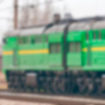 Cargo train - blurred image 写真素材