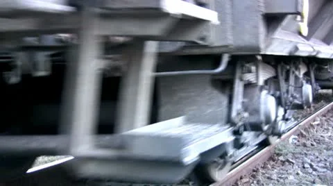 Cargo train Stock Footage 8955998