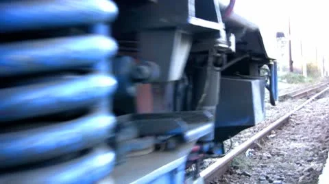 Cargo train Stock Footage 8956075