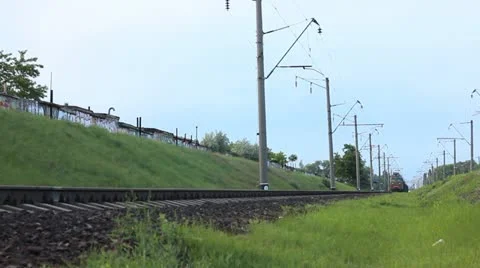Cargo train Video stock 11146886