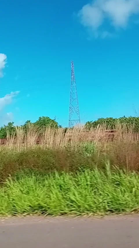 Cargo train passing by Stock Footage 300746286