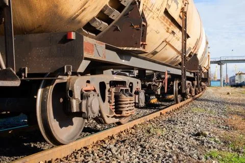 Cargo train Stock Photos