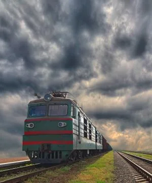 Cargo train Foto stock
