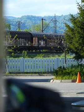 Cargo train Foto stock
