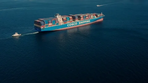 Cargo Vessel 스톡 동영상 98070449