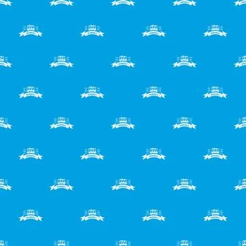 Cargo wagon pattern seamless blue 스톡 일러스트