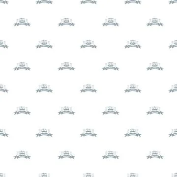 Cargo wagon pattern seamless Illustrazione stock