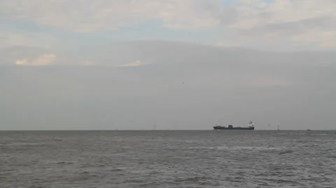 Cargoship Stock Footage 30379890