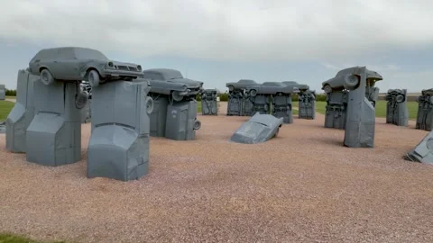 Carhenge Stock Footage 251824735