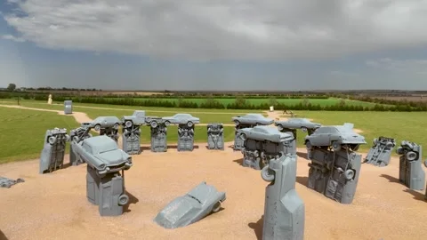 Carhenge Stock Footage 251824747