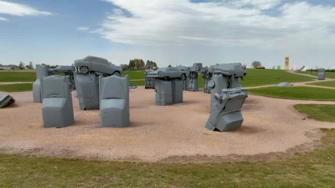 Carhenge Stock Footage 251824749