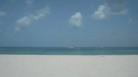 Caribbean Beach 2 Stock Footage 46617075