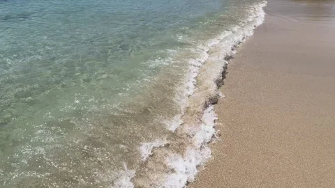 Caribbean Beach Breaking waves Stock Footage 270975855