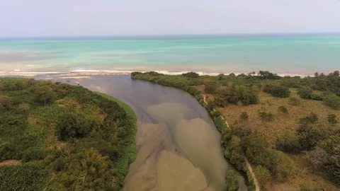Caribbean Beach Stock Footage 107039430