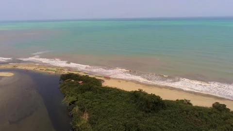 Caribbean Beach Stock Footage 107039837