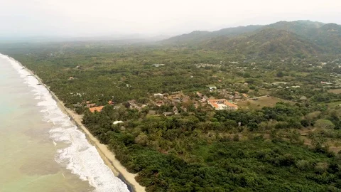 Caribbean Beach Stock Footage 107042600