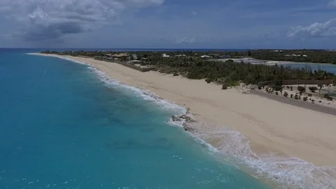 Caribbean Beach Stock Footage 121167066