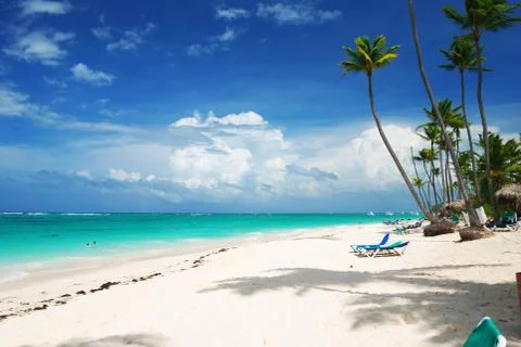 Caribbean beach Stock Photos