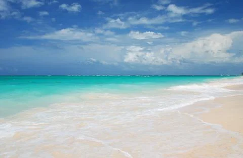 Caribbean beach Stock Photos