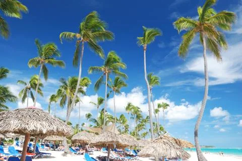 Caribbean beach Stock Photos