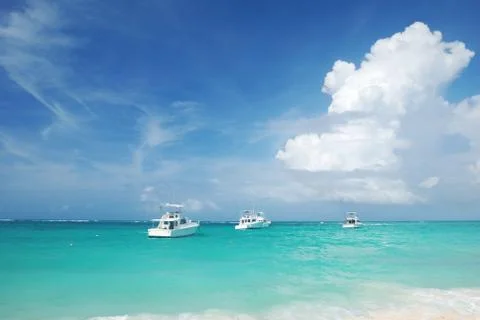 Caribbean beach Stock Photos