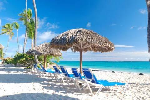 Caribbean beach Stock Photos