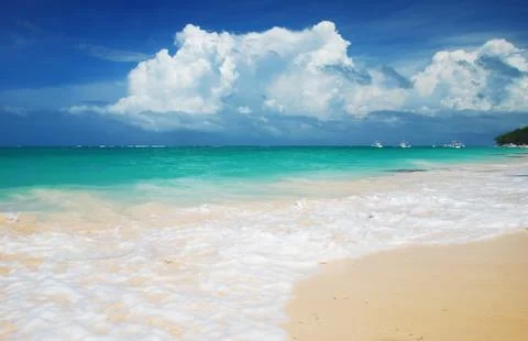 Caribbean beach Stock Photos