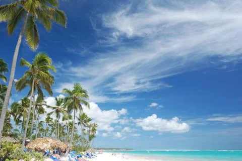 Caribbean beach Stock Photos