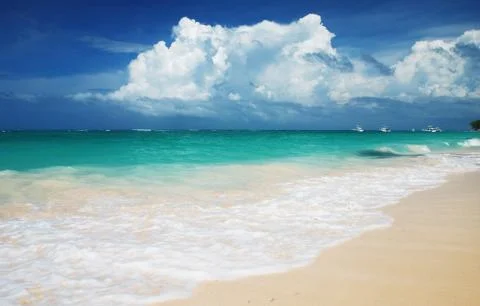 Caribbean beach Stock Photos