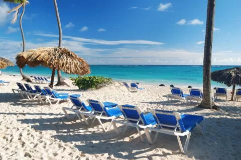 Caribbean beach Stock Photos