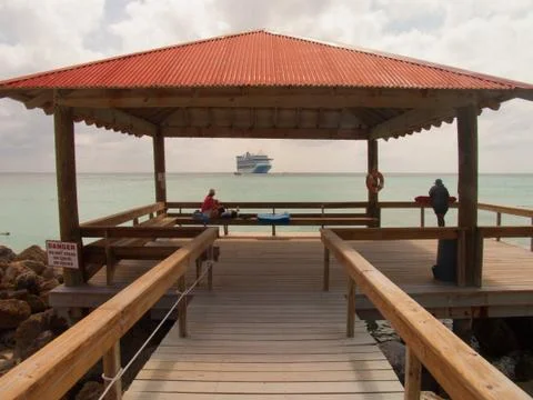 Caribbean beach. Stock Photos