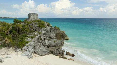 Caribbean beach. Stock Photos