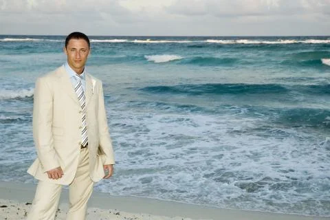 Caribbean Beach Wedding Stock Photos