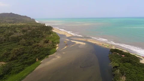 Caribbean Beacn Stock Footage 107037974