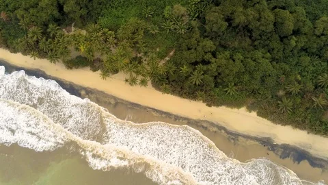 Caribbean Beacn Stock Footage 107044042